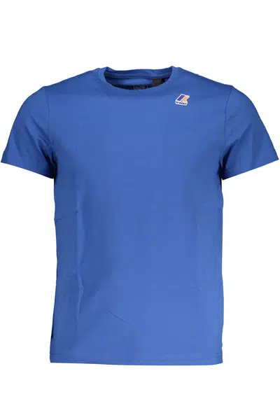 K-WAY MEN'S SHORT SLEEVE T-SHIRT BLUE
