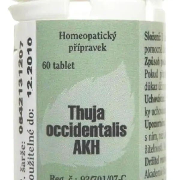Thuja occidentalis AKH C99 60 neobalených tablet