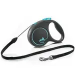 Vodítko Flexi Black Design S lanko 5m/12kg modrá