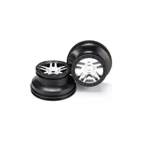 Traxxas disk 2.2/3.0" SCT Split-Spoke saténový-čierny (2)