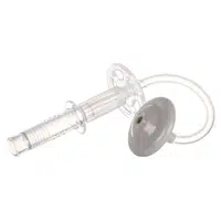 CANPOL BABIES Nevylévací slámka se závažím pro hrnečky 56/606 a 56/607 šedá 6m+ 1 ks