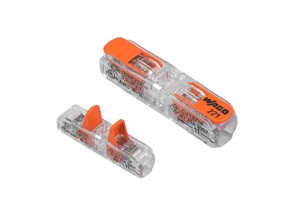 Svorka Wago 221-2411 2x0,2-4mm2 s páčkou