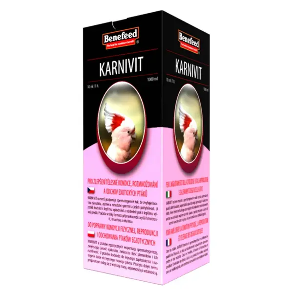 BENEFEED Karnivit pro exoty 1 litr