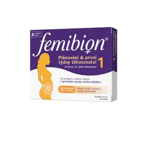 FEMIBION 1 Plánování a první týdny těhotenství 28 tablet