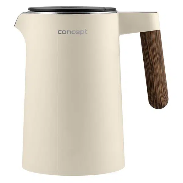 CONCEPT RK3304 Rychlovarná konvice s regulací teploty vanilková 1,5 l