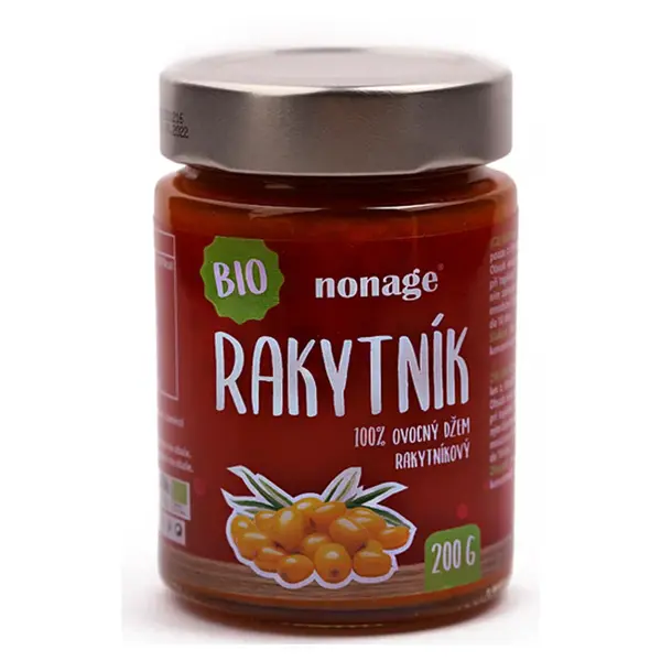NONAGE Rakytníkový ovocný džem BIO Premium 200 g