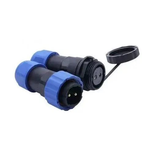 Konektor a zdířka SP/SD20-2P vodotěsný na kabel