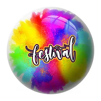 Míč festival barev 22 cm