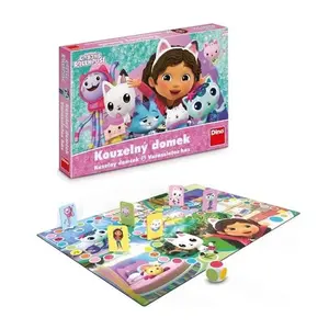 Hra stolní DINO Gábin kouzelný domek