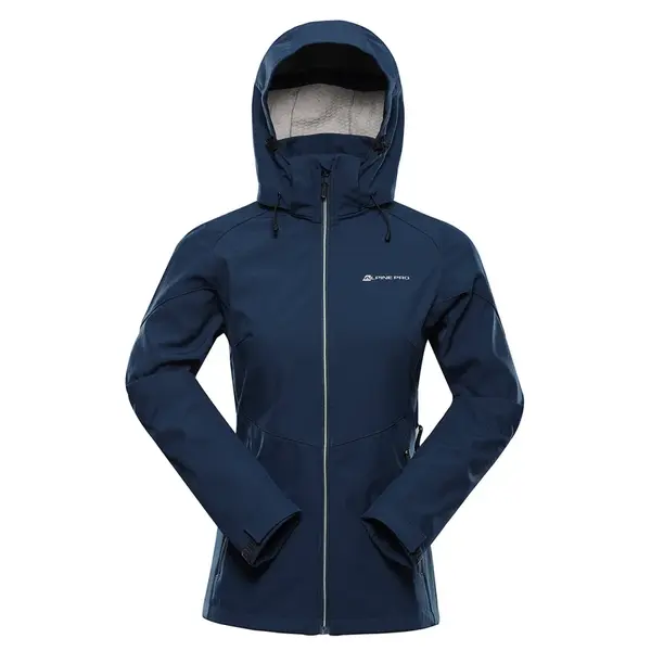 Dámská softshellová bunda s membránou alpine pro hoora 2 modrá xl