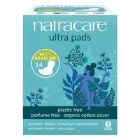 NATRACARE Menstruační vložky Ultra REGULAR s křidélky 14 ks