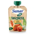 SUNAR Ovocná kapsička mango, meruňka, mrkev, fenykl BIO 100 g