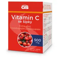 GS Vitamin C 500 mg se šípky 50 + 10 tablet