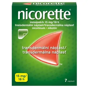 NICORETTE Invisipatch 15 mg/16 h náplast 7 kusů
