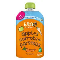 ELLA'S KITCHEN Mrkev jablko a pastinák BIO 120 g