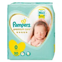 PAMPERS Premium Care 0 NEWBORN do 2,5 kg 30 kusů