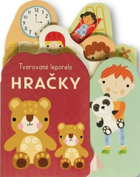 Tvarované leporelo - Hračky (poškozené)