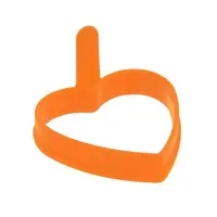 Forma na pečení lívanců/volských ok ORION Srdce 9,5x9x2cm Orange