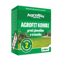 Přípravek proti plevelům v trávníku AGROBIO Agrofit Kombi 1000m2