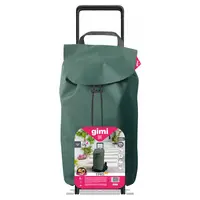 GIMI Tris Floral nákupní vozík zelený 52 l