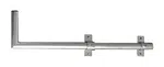 Anténní držák 150cm na balkon-na zeď, trubka 42/2mm, výška 16cm  žár.