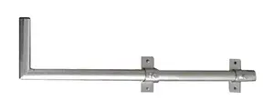Anténní držák 150cm na balkon-na zeď, trubka 42/2mm, výška 16cm  žár.