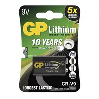 Baterie lithiová 6F22 9V/800mAh GP CR-V9