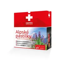 Cemio Alpské pastilky ŠALVIA A VITAMÍN C