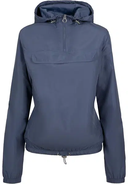 Dámská základní přetahovací bunda vintageblue