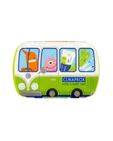 CURAPROX Kids travel set (zelený (1x zubná kefka, 2x medzizubná kefka CPS, 1x zubná pasta mäta 6+ 10 ml, 1x nálepka) 1x1 set)