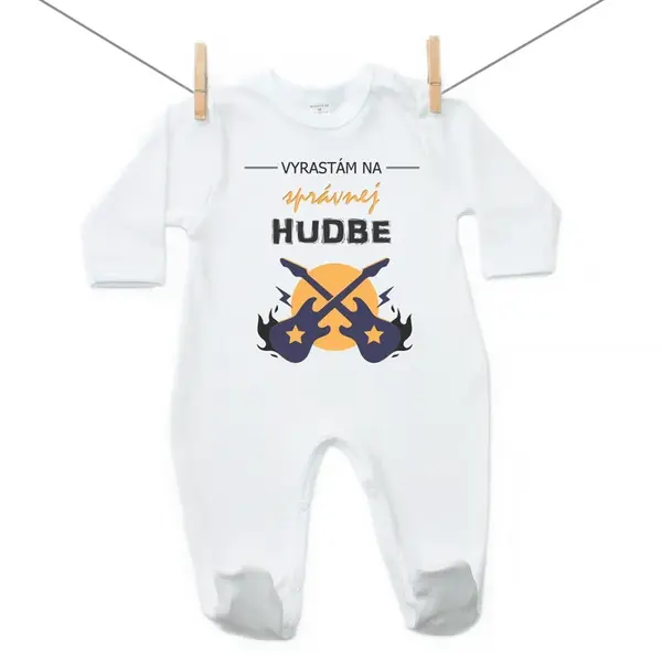 Boodyy Overal Vyrastám na správnej hudbe 74 (6-9 mesiacov)