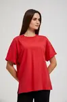 Marisse Women's Blouse L-Ts-4420 Red