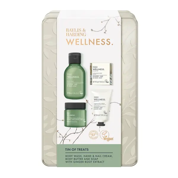Baylis and Harding Sada starostlivosti v plechovej dóze Wellness
