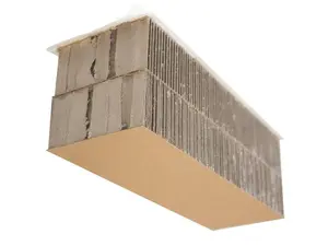 Paletová noha voštinová 100x100x300 samolepicí