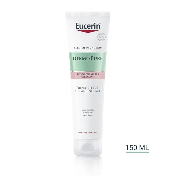 Eucerin DERMOPURE Exfoliačný čistiaci gél s trojitým účinkom