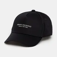 Bavlněná baseballová čepice Armani Exchange černá barva, XM001694 AF15502
