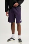Kraťasy adidas Originals Grfx Short pánské, fialová barva, JY2758