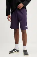 Kraťasy adidas Originals Grfx Short pánské, fialová barva, JY2758