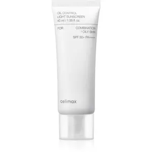 celimax Oil Control Light Sunscreen krém na opalování SPF 50+ pro mastnou a smíšenou pleť 40 ml