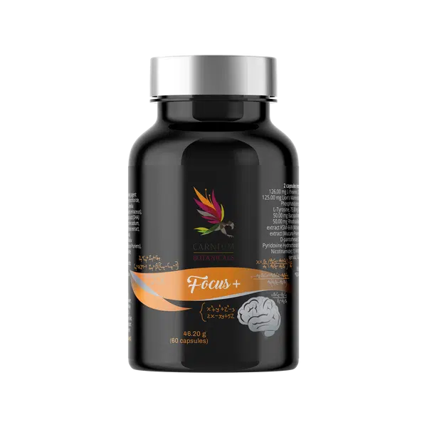 CARNIUM BOTANICALS Focus+ 60 kapslí