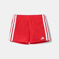 Dětské plavkové šortky adidas Performance červená barva, JX5038
