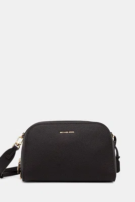 Kožená kabelka MICHAEL Michael Kors ASHTON hnědá barva, 32S5G9QC5L