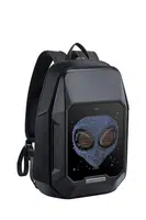 Batoh s displejem pixel art Divoom Cyberbag černá barva