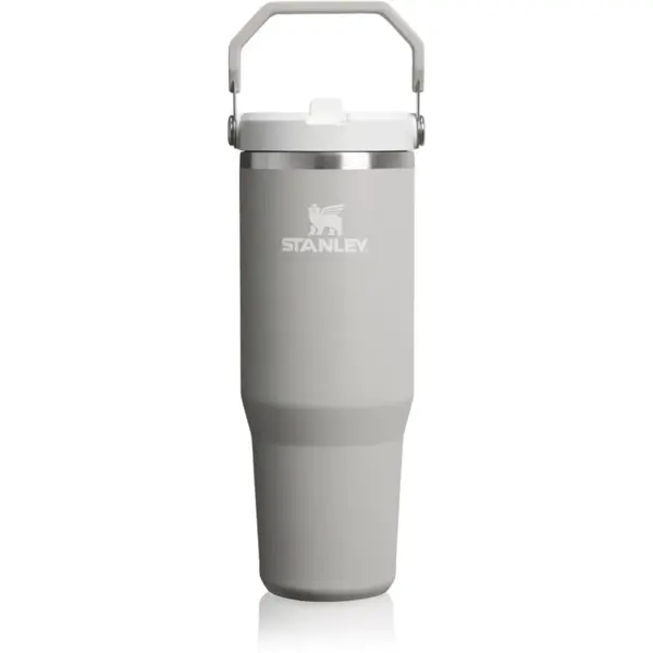 Stanley IceFlow™ Flip Straw Tumbler nerezová láhev na vodu Ash 890 ml