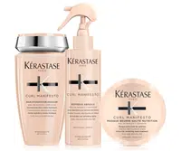 Sada pro vlnité a kudrnaté vlasy Kérastase Curl Manifesto + maska 75 ml zdarma + dárek zdarma