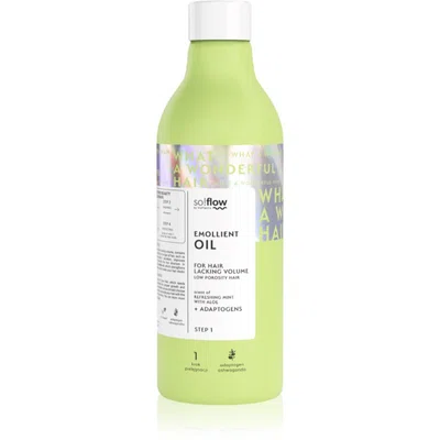 so!flow Low Porosity Hair Emollient Oil regenerační olej na vlasy 150 ml