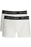 Pánské bílé boxerky Trussardi