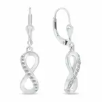 Brilio Silver Oblíbené stříbrné náušnice Nekonečno EA328W