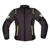 Letní moto bunda W-TEC Pelyes šedá-fluo 6XL