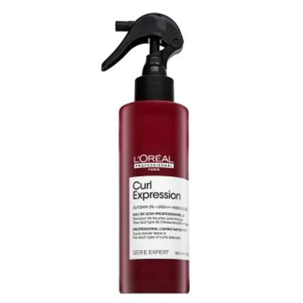 L´Oréal Professionnel Curl Expression Professional Caring Water Mist bezoplachová péče pro vlnité a kudrnaté vlasy 190 ml